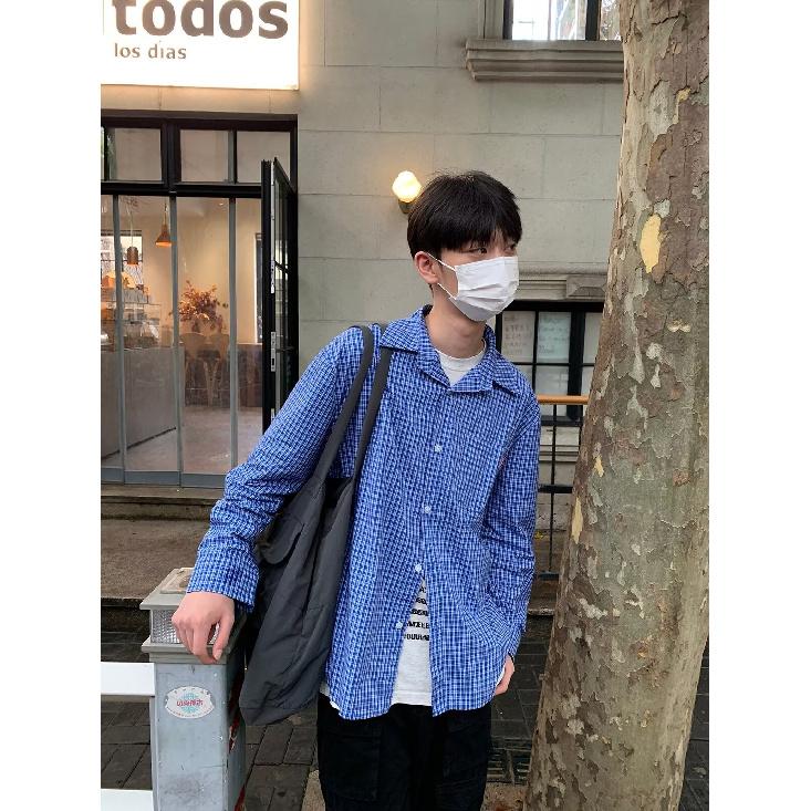 Рубашка с длинным рукавом с буквенным принтом 2024 года в японском стиле в стиле Гонконга, свободная рубашка для мальчиков, летнее модное универсальное повседневное пальто