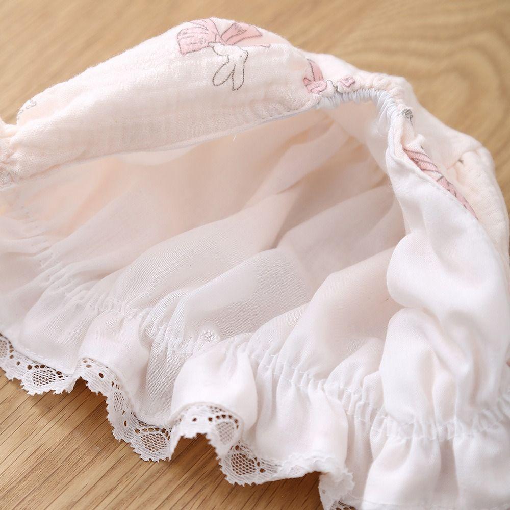 Дышащие чепчики для новорожденных 0-12 месяцев, детская шляпа от солнца 2025 года, чепчик для девочек, весна-осень