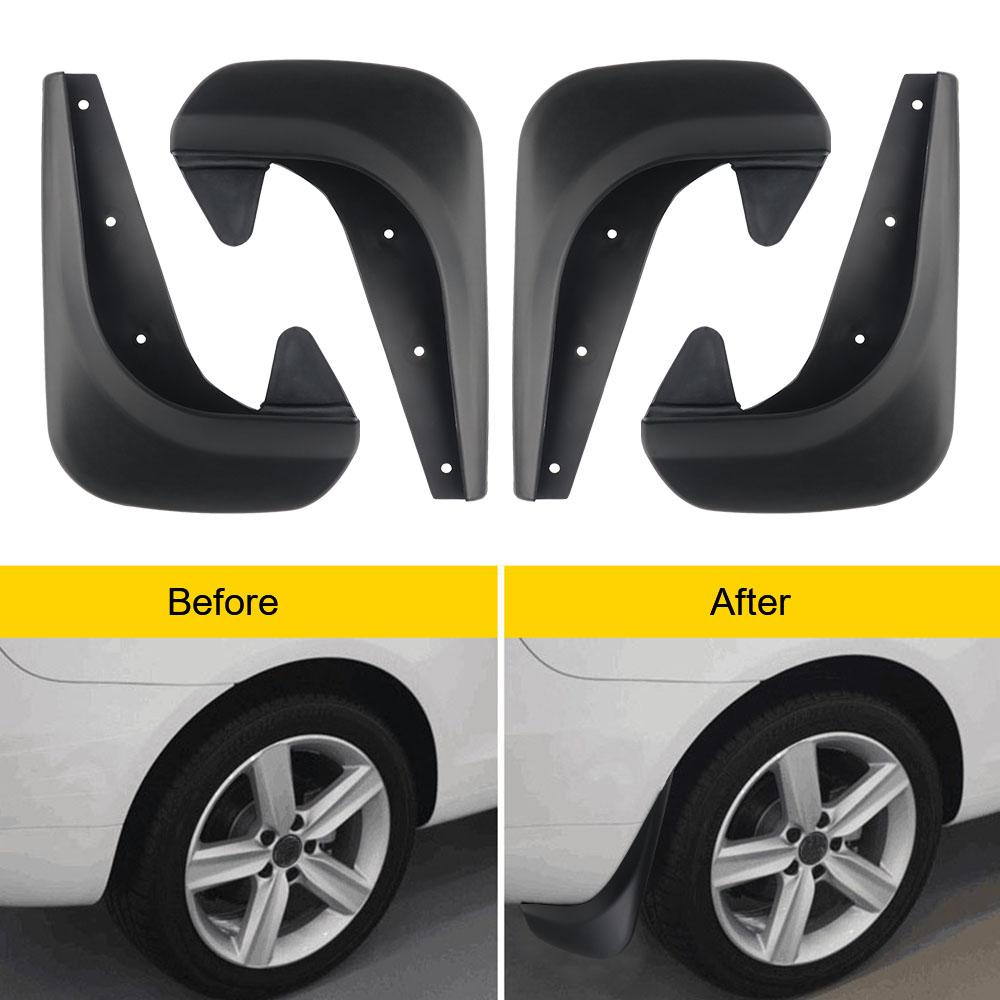 4Pcs/set Splash Guards Mud Flap Fender Car  Mudguards Automotive Modification Universal Front Rear Mud Flaps Car Accessories