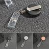 Office Supplies ID Name Card Stationery Anti-Lost Clip Badge Holder Retractable Key Ring Lanyards