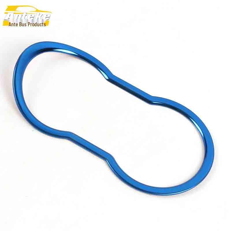 Подстаканник MG ZS Кольцо из нержавеющей стали Блестящее Наклейка на консоль и подлокотник