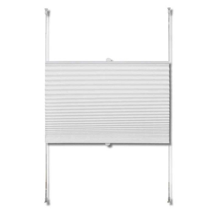 VidaXL Store Plissé 90x100 cm Pare-vue Salle de Séjour Cuisine Bureau Chambre 240605