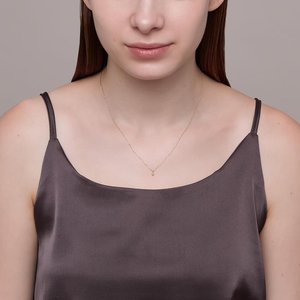 Бриллиантовое колье K10 [Noges] (0,05 карата) 3024311603600999