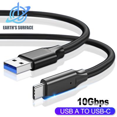 Кабель USB3.2 10 Гбит/с USB Type C Кабель USB A — USBC 3.2 Gen2 Передача данных Кабель USB C для SSD-накопителя Кабель для жесткого диска 3A PD 60 Вт Кабель для быстрой зарядки