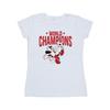Disney Womens/Ladies Minnie Mouse World Champions Cotton T-Shirt