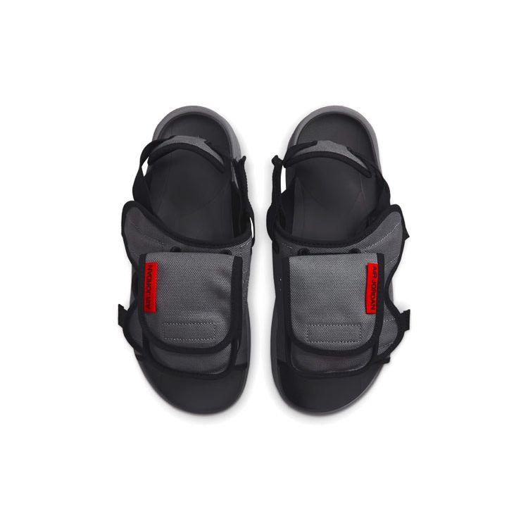 Air Jordan LS Slide Дымчато-серый Мужские кроссовки Черный Белый Университетский красный CZ0791-001