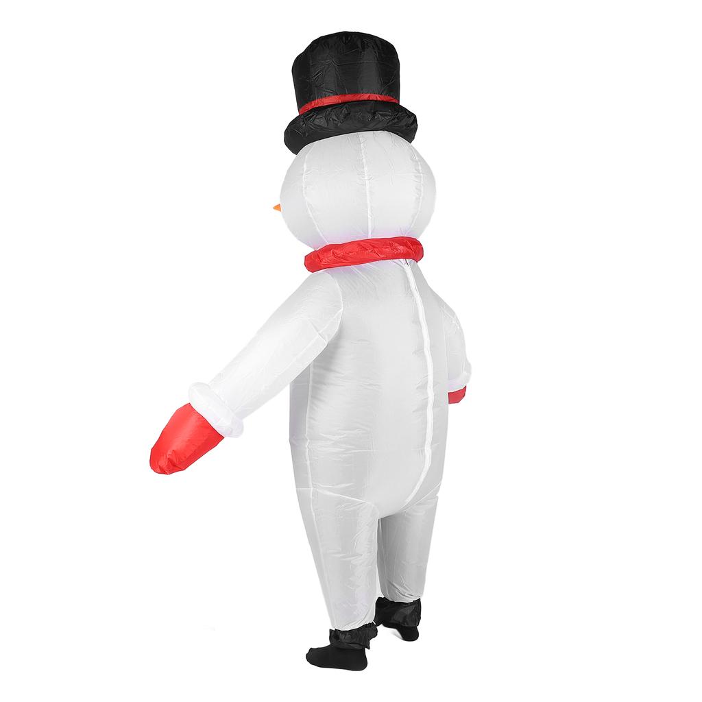 Надувной костюм снеговика 1,8 м, водостойкий, забавный костюм снеговика, надувной костюм для Хэллоуина, карнавалов, косплей-вечеринки