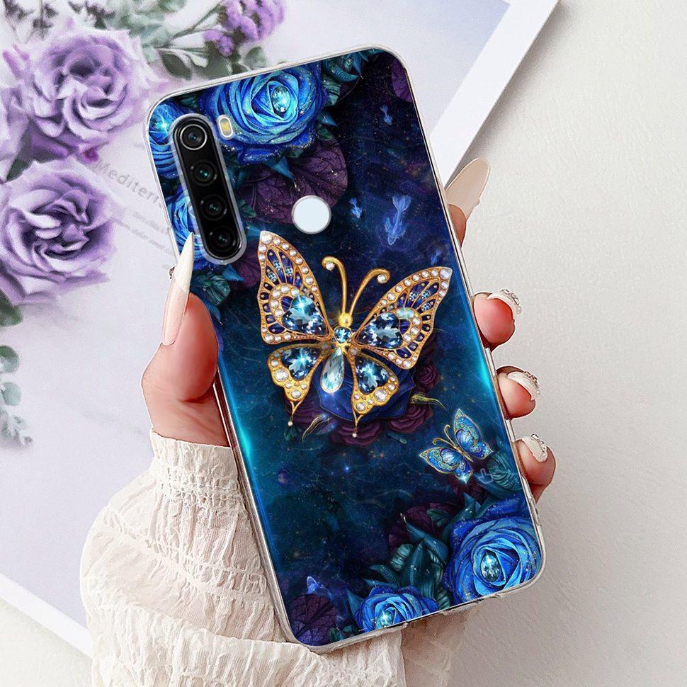 6.3" Silicone Case For Xiaomi Redmi Note 8 Soft TPU Cute Patterned Cover Case For Redmi Note 8  Note8 Protective Shell Bumper