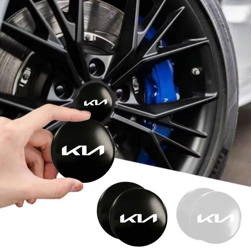 56 60 65mm Car Wheel Center Hub Cap Sticker Emblem Decal For KIA KN K3 K5 Sportage Rio Sorento Picanto Ceed RIO 2 3 4 Accessorie