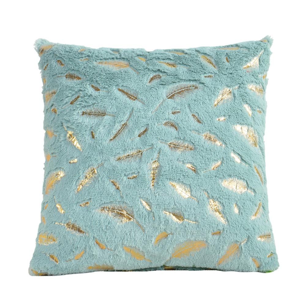 Плюшевые наволочки для диванных подушек 43x43см Наволочка для подушки Роскошная наволочка для диванной подушки Дом Офис Гостиная