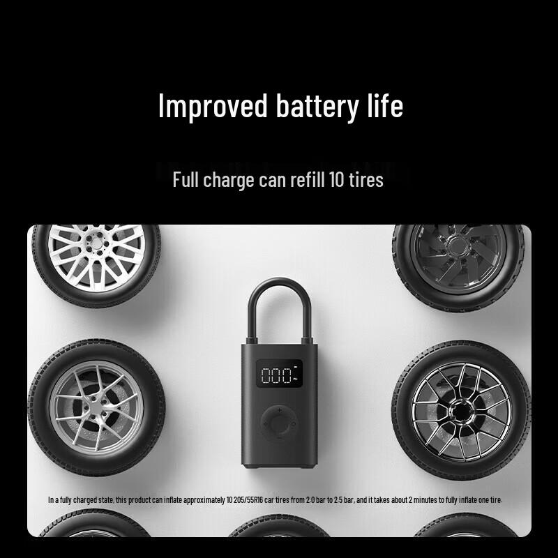 Xiaomi Inflator 2 Портативный электрический воздушный насос
