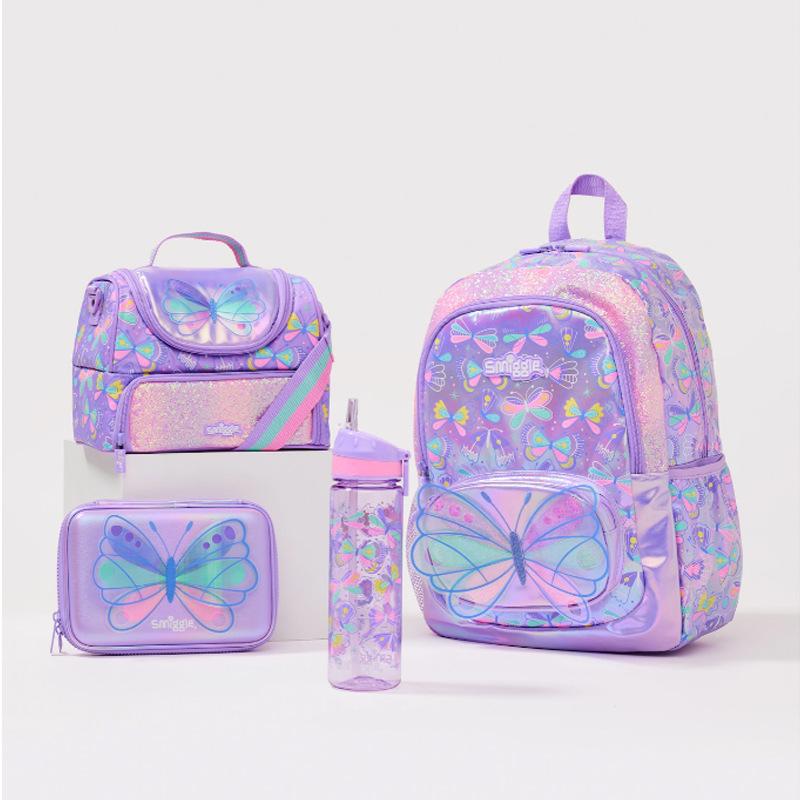 Рюкзак Smiggle для детей Милый Гибкий Школьный рюкзак Большая вместимость Для улицы и отдыха