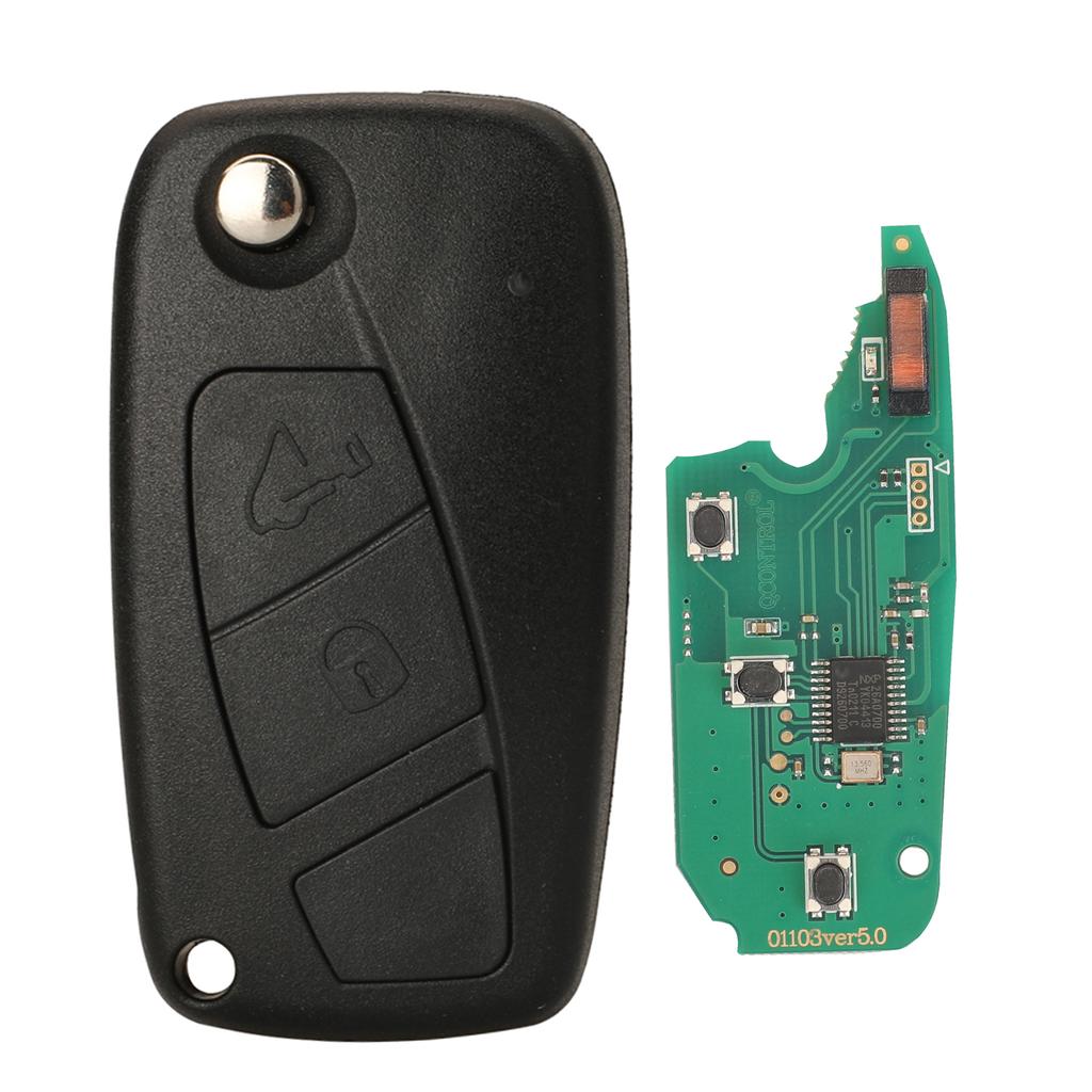 jingyuqin Car Key For FIAT doblo qubo 500 Punto Evo Grande fiorino For Peugeot bipper Citroen Nemo vauxhall combo For Ford KA