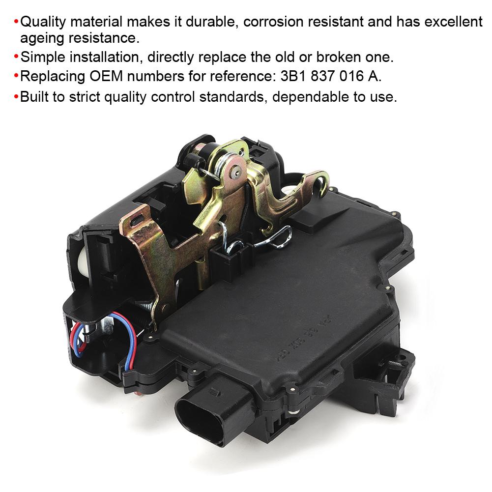 Приводной механизм замка передней правой двери 3B1 837 016 A, сменный автомобильный аксессуар