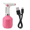 USB Rechargeable Electric Spray Bottle Watering Tool for Flower Plant (Pink)