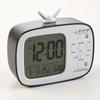 Children Alarm Clock LCD Electronic Desk Clock TV Model Student Snooze Bedside Table Clock with Calendar Temperature Display