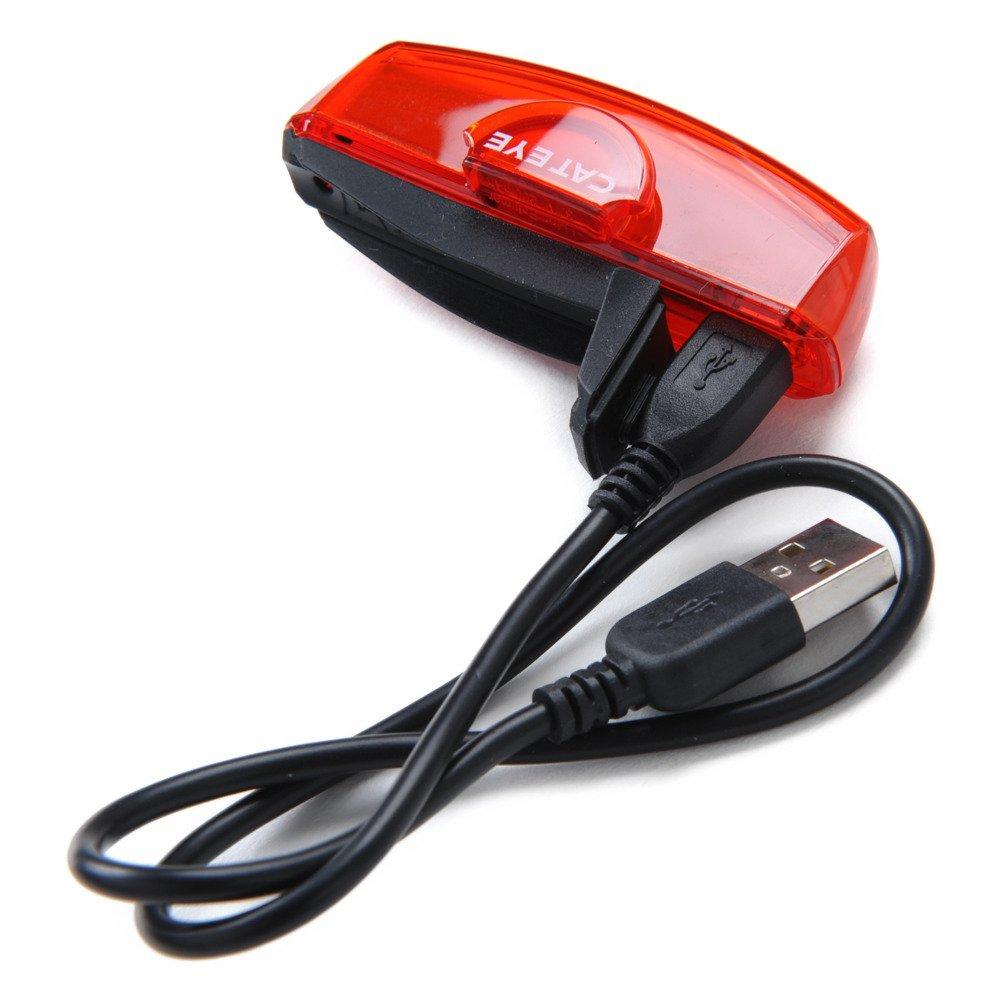 CAT EYE RAPID X Задний Предохранительный USB Велосипедный Фонарь Свет, Зарядка, TL-LD700-R,