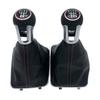 Для VW Golf 7 A7 MK7 GTI GTD 2013 2014 2015 2016 2017 2018 автомобиль 5/6 скоростной рычаг переключения передач ручка переключения передач с кожаным чехлом для багажника
