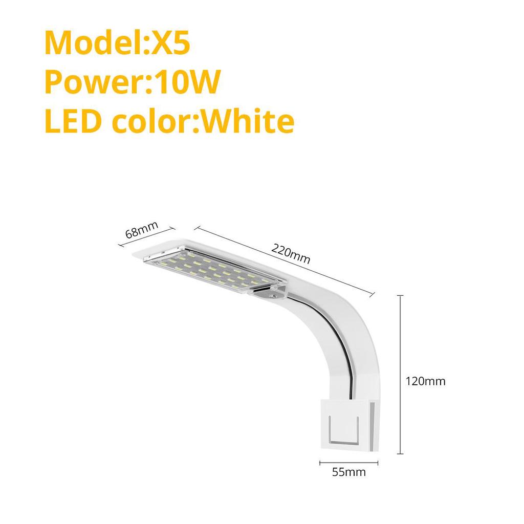 Светодиодная лампа на клипсе, для аквариума