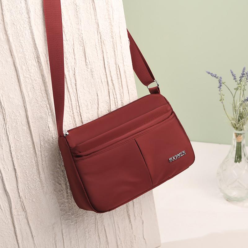 Сумка через плечо женская, большая вместимость, водоотталкивающая сумка через плечо, сумка для мам среднего возраста