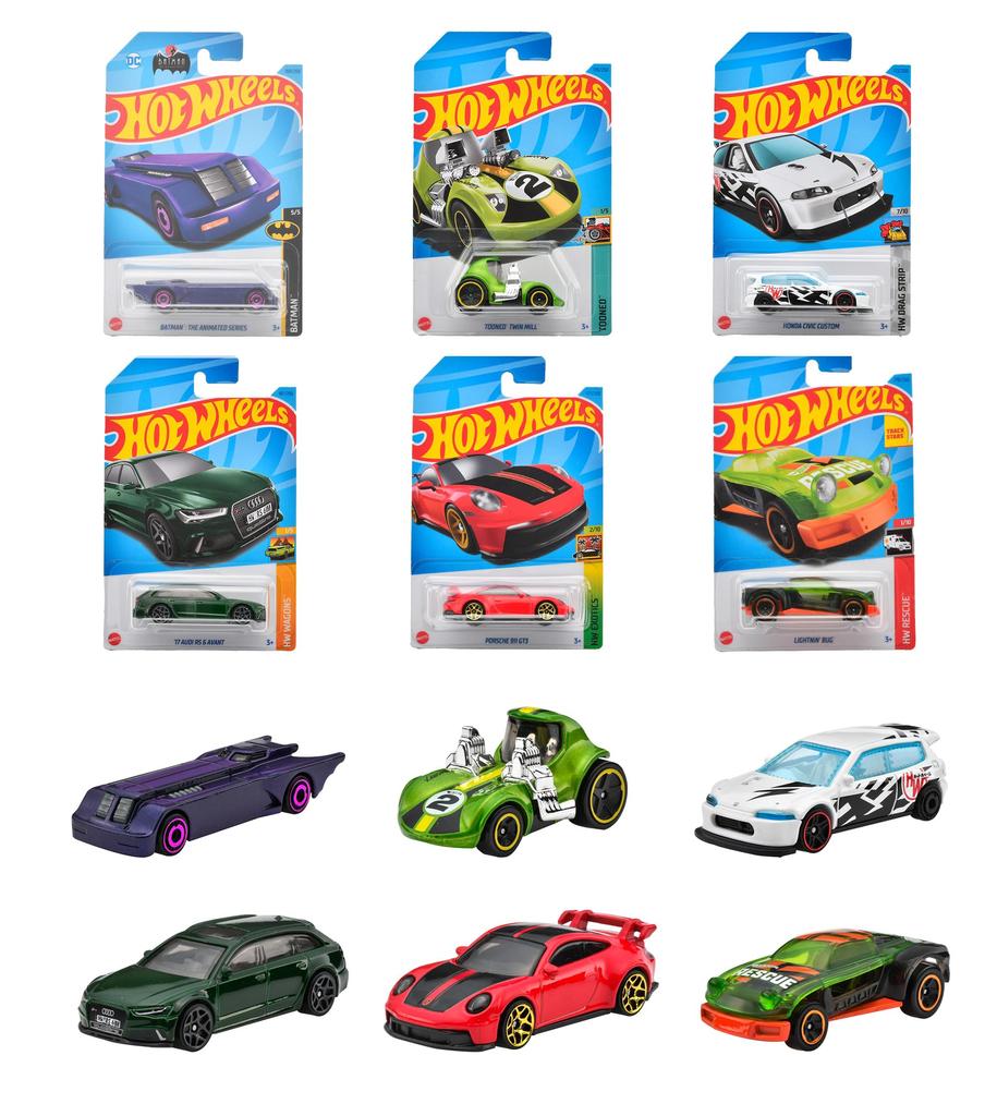 Hot Wheels Basic Car Assortment мини-машины, проданные в годах и [36 коробок] [3 вверх] 98KK-C4982