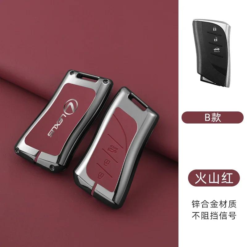 PPFX2 Leather Car Key Case Cover For Lexus IS ES CT200H NX LX 250 300 350 450H 300H ES300h ES200 UX250h LS350 LS500h ES350 Accessories
