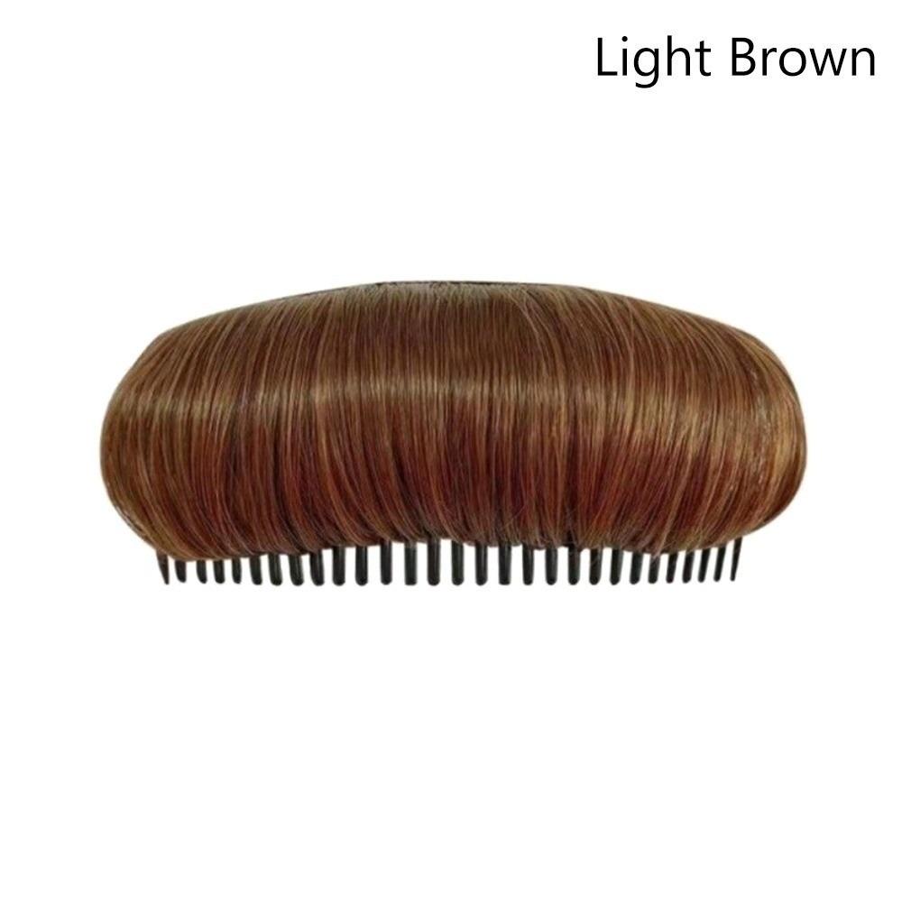 Высокотемпературное волокно Подушка-парик Невидимый аксессуар для волос Новая пушистая накладка для волос Женская укладка