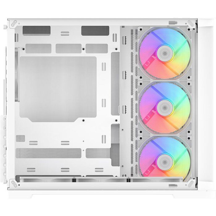 Boîtier PC - SAMA - V60 - Blanc - Cube - Format ATX