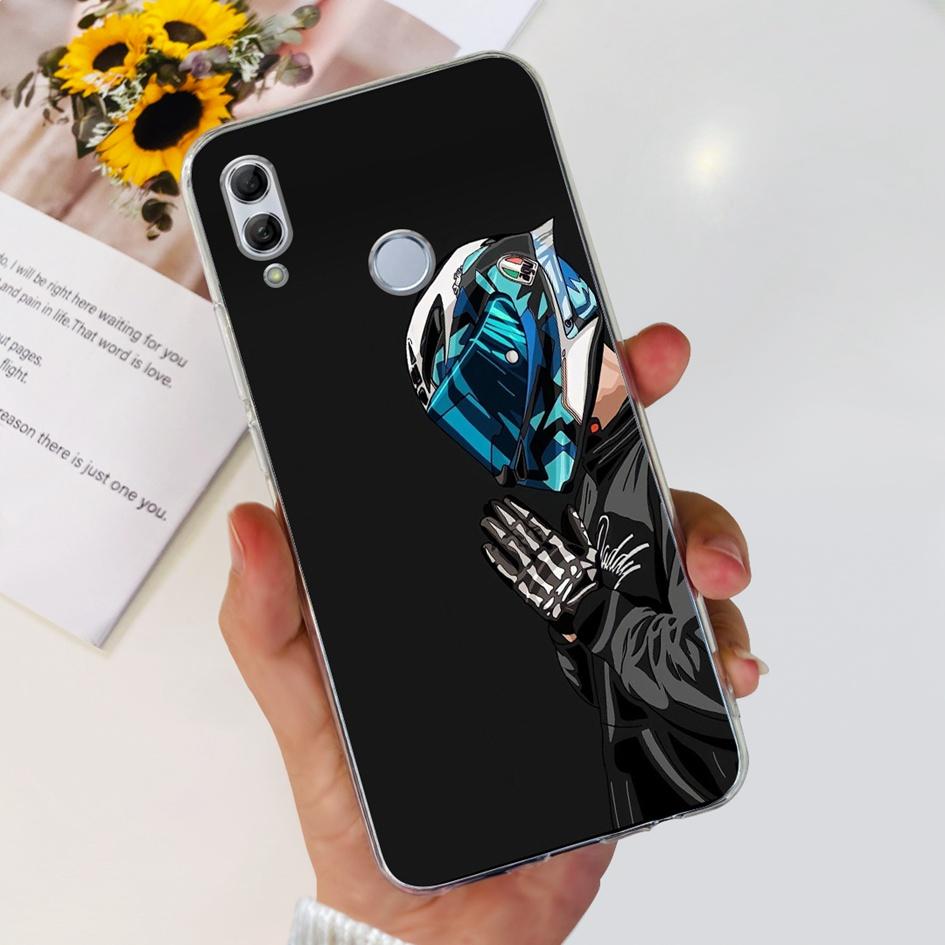 Чехол для Honor 10 Lite HRY-LX1 HRY-LX2 Чехол Мотылек Прозрачный Силиконовый Fundas Чехлы Для Honor 10 10i Honor10 Бампер