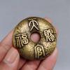 Home Furnishings Gilt Bronze Ancient Coins Dong Collection Gold Cakes Family Decorations