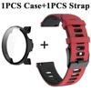 PC Case Cover + WatchBand for Coros Pace 3 2 Pro Soft Wristbands for COROS PACE Pro Replacement Shell Strap Sports Silicone Watch