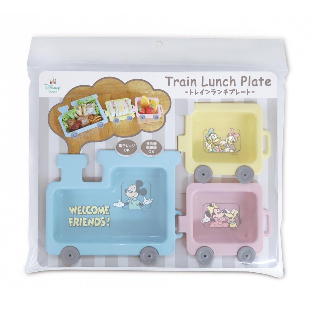 Nishiki Kasei Train Lunch Mickey Made In Japan Plate, Mouse,