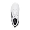 PUMA Rebound V6 Lo Abrasion Resistant Abrasion Resistant Low top Kids' Skateboarding Shoes White Black Unisex 393833-02