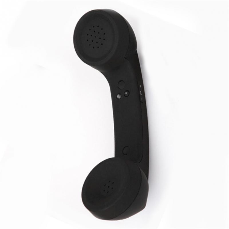 Wireless Bluetooth-compatible Retro Receiver Anti-radiation Telephone Handset External Microphone