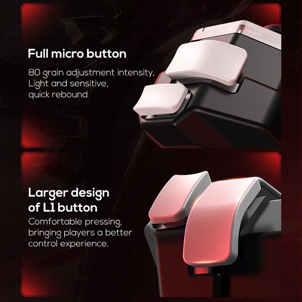 Универсальный игровой контроллер для мобильного телефона, джойстик для мобильных игр, игровая ручка, Bluetooth-совместимое соединение 5.0, игровой аксессуар