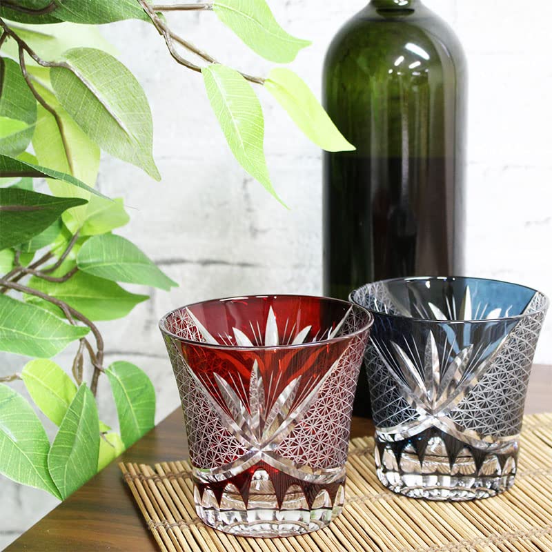 Kiriko Glass Kiriko Kissho (Blue)