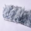 High-Quality Turkey Feather Edging, Colored Feathers, Fire Feather Edging For Weddings
