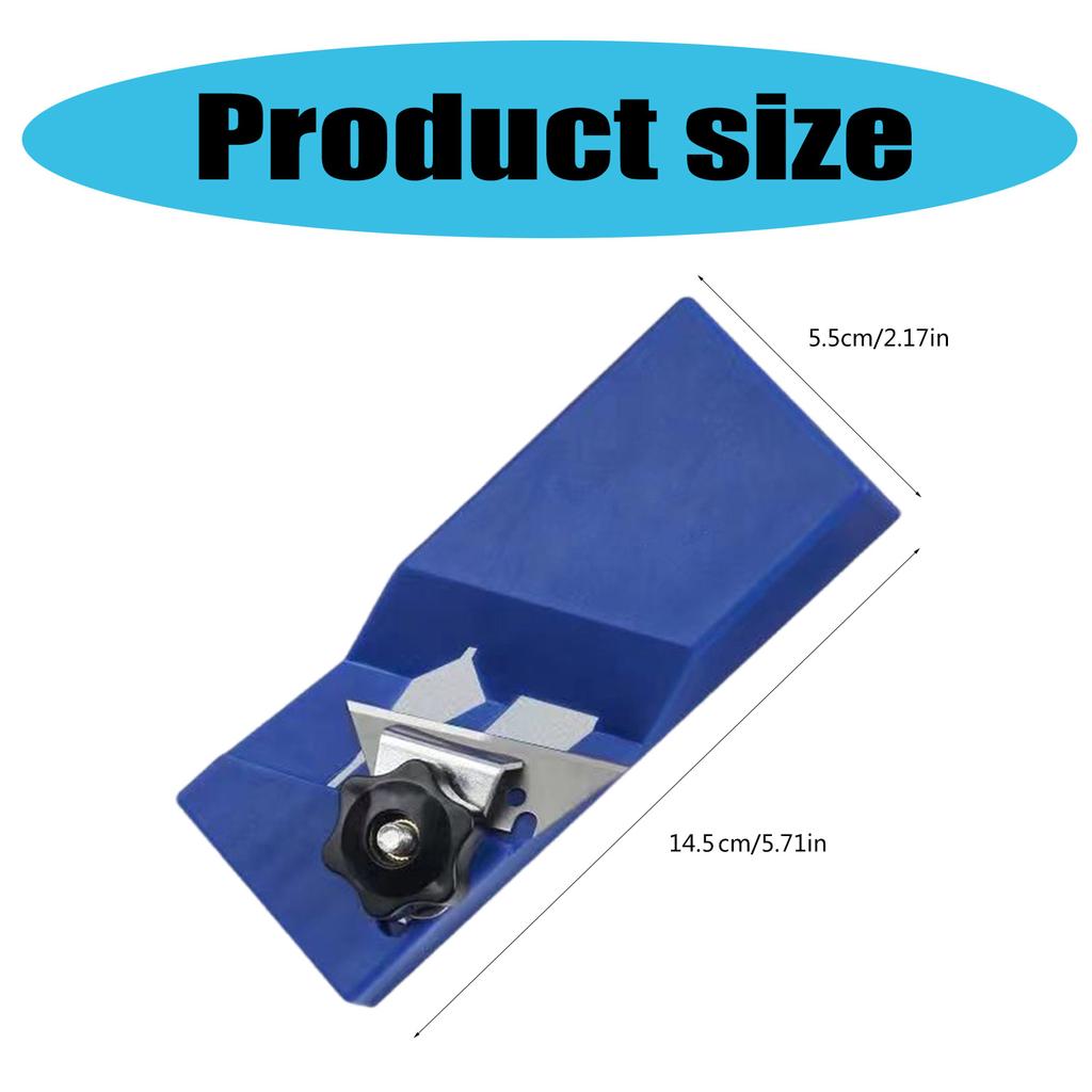 Рубанок для снятия фаски с гипсокартона Эргономичный дизайн Инструмент для снятия фаски с гипсокартона Удобный для переноски для точных резов под углом 45 градусов и под прямым углом