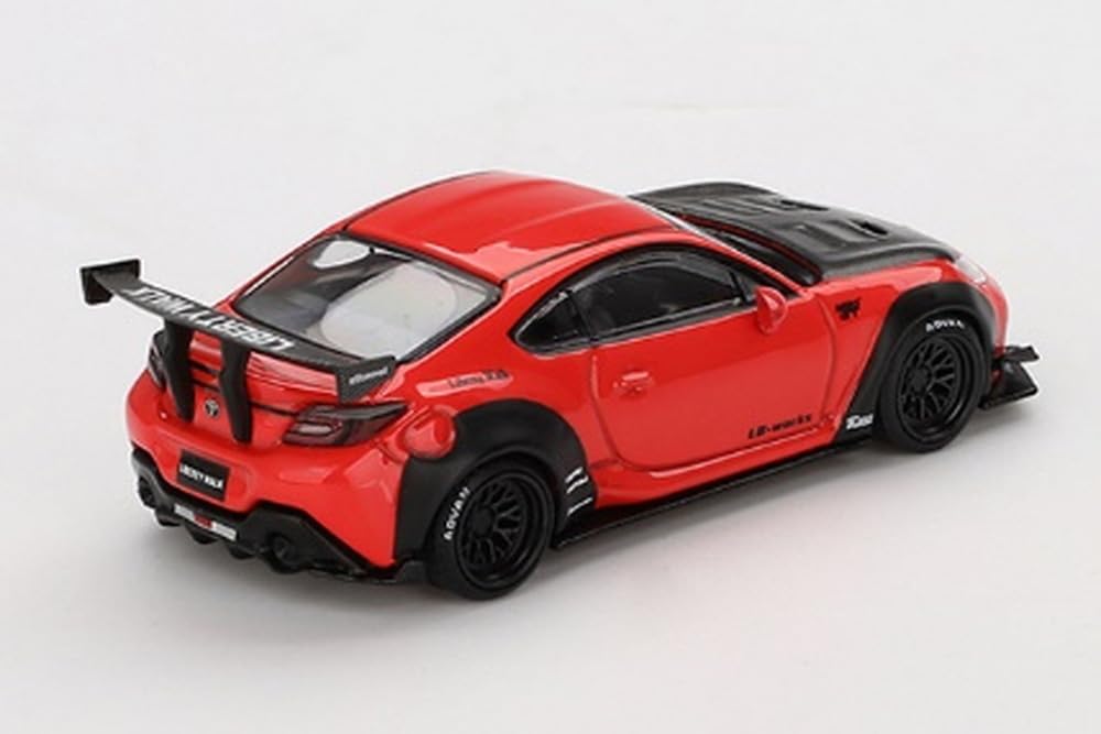 MINI GT Toyota GR86 Красный Готовый продукт 1/64 LBNation (Правый руль) MGT00885-Р
