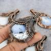 Dendrite Opal Gemstone Pendant Copper Wire Wrapped Pendant Dendrite Opal Pendant Copper Jewelry Designer Pendant Natural Crystal Jewelry