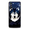 Чехол с изображением животного волка для Samsung Galaxy S22 Ultra S20 S21 FE 5G S10 S9 Plus S10E S8 Note 10 Lite 20, мягкий силиконовый черный чехол