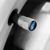 XXUI3 4pcs Car Styling Wheel Tire Valve Cap Air Stem Cover Badge Decoration For Ford Mustang ST Focus Mondeo Fiesta Kuga Accessories