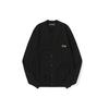 Drew House Letter Logo Series V-образный вырез однобортный свободный свитер унисекс черный DR-FW21-088