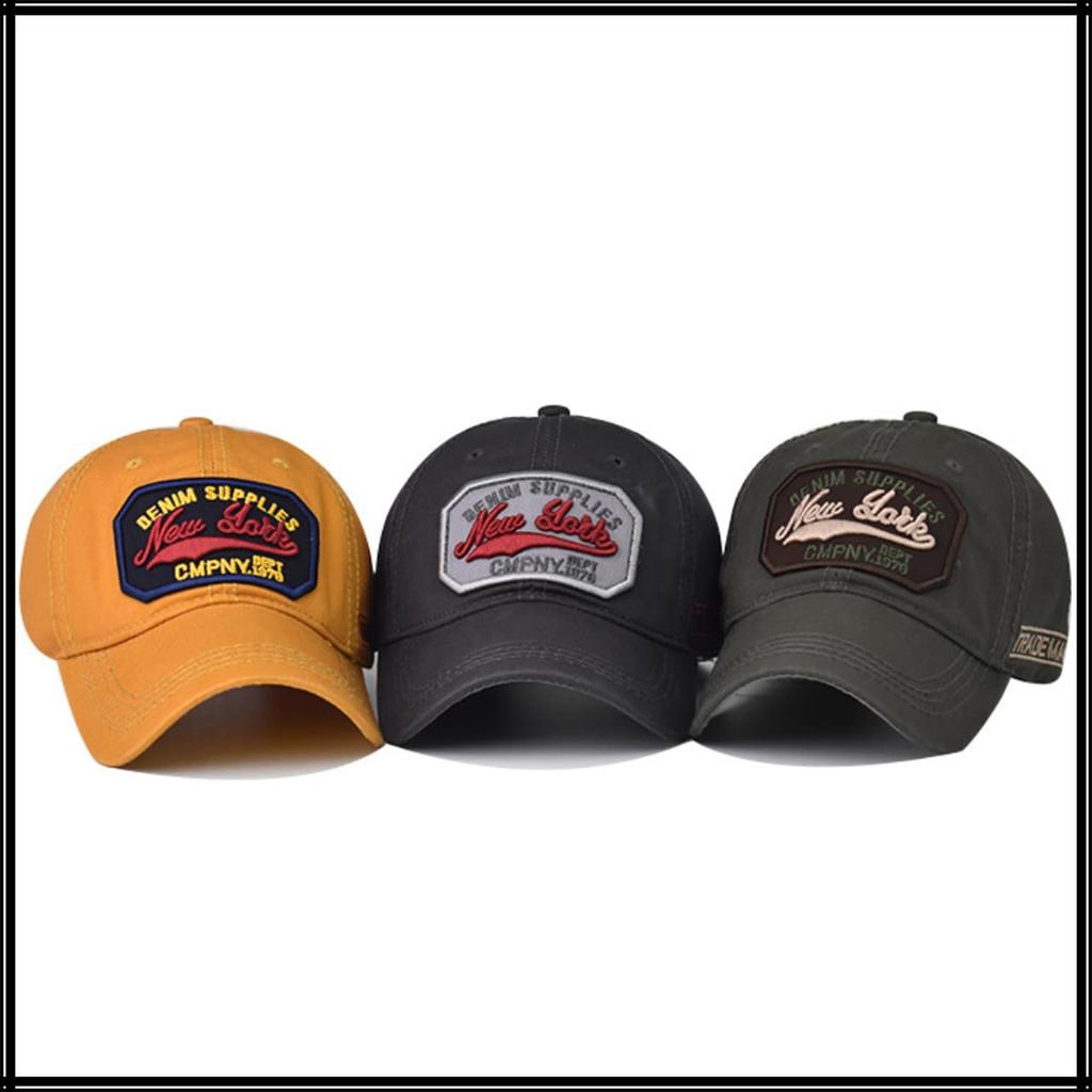 Baseball CZA425 [White Fang] Hat, Cap, Cap, Cotton, Embroidered, Casual, Stylish, Breathable, Men's, Women's, (Black)