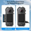 Для Insta360 X4 Air PULUZ Металлическая Защитная Клетка Рама Каркас Rig с Расширяемым Основанием для Холодного Башмака (серый)