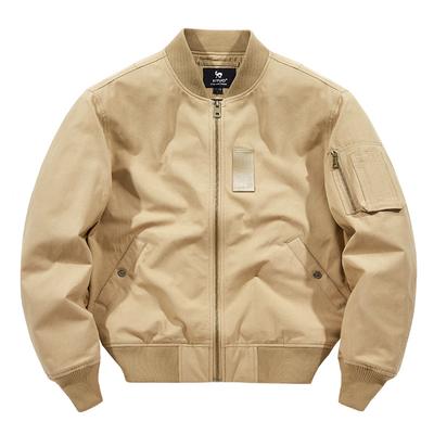Бейсбольная куртка, мужской хлопковый винтажный рабочий костюм, летная куртка