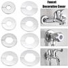 Steel Wall Flange Faucet Accessories Pipe Wall Covers Faucet Decor Faucet Decorative Cover