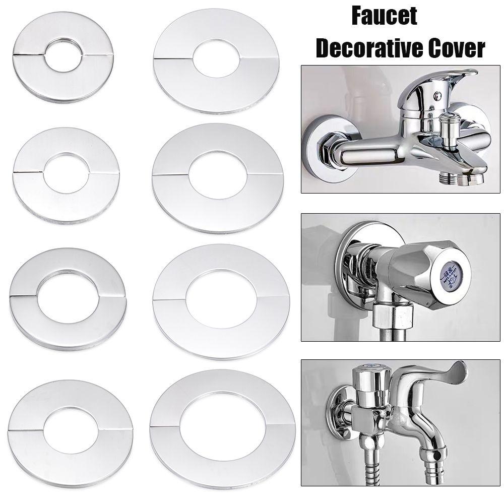 Steel Wall Flange Faucet Accessories Pipe Wall Covers Faucet Decor Faucet Decorative Cover