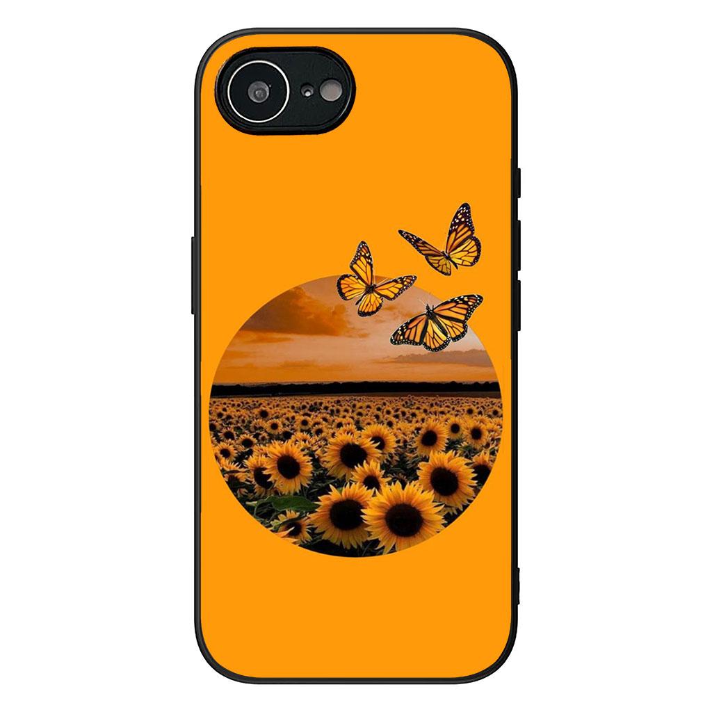 Sunflower Butterfly Flower Phone Cover for Motorola Moto Edge 70 60 Fusion NEO Pro G Stylus G56 G96 G52 G04 G05 G85 G84 Case