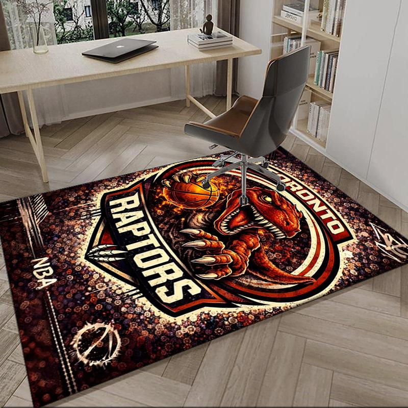 Raptors basketball Logo Carpet, Kitchen Rugs, Yoga Mat, Non-Slip Mats, Rug for Bathroom, Living Room bedroom, Camping Rugs Christmas Gift